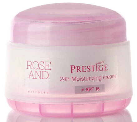 Prestige - Rose a Pearl Hydratační krém 24 hodin s SPF 15 - 50 ml