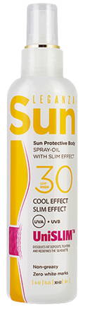 Leganza sun ochranný sprej proti slunečnímu záření SPF 30 zaštíhlující - 200 ml