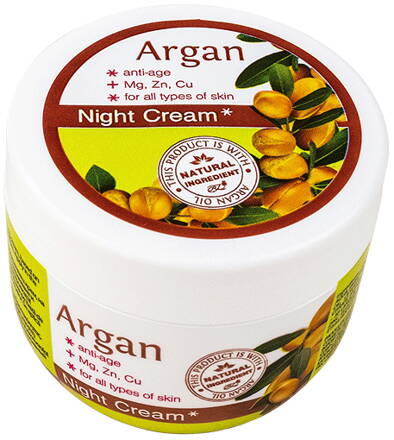 Argan noční vyživující krém 100 ml