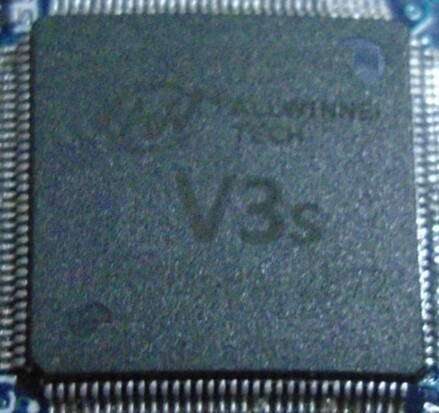 Allwinner V3s SoC ARM Cortex A7 64MB DDR2 RAM