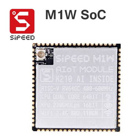 M1W SoC WiFi RISC-V procesor Kendryte K210