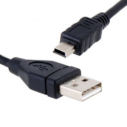 mini USB/USB 2.0 A, 1.5m prodlužovací kabel