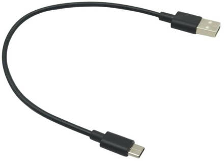 USB-C - USB 2.0 A/M, černý, 25cm kabel