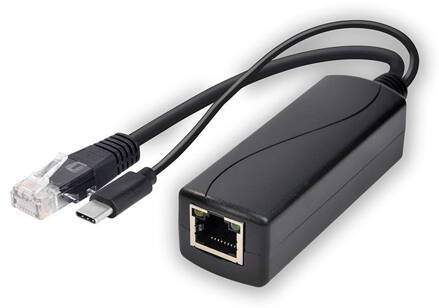 USB Type-C PoE Splitter