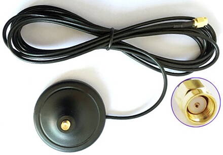 Magnetická základna antény s 3m kabelem RF174