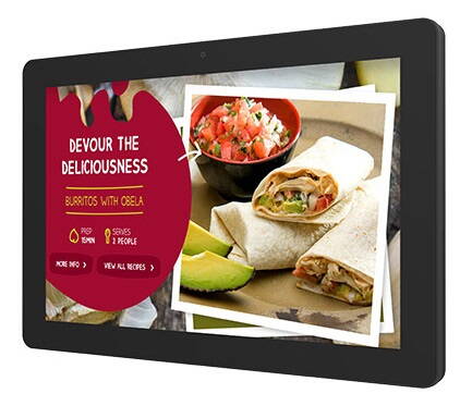 10.1" řada WF 2, průmyslový Android tablet, dotyk, PoE a VESA