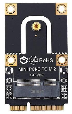 Fenvi F-C25NG M.2 to mPCIe Mini PCI-E adaptér
