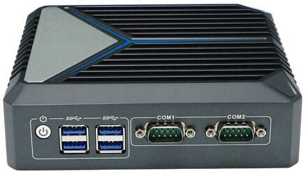 N1321 N100 průmyslové mini PC, barebone, fanless