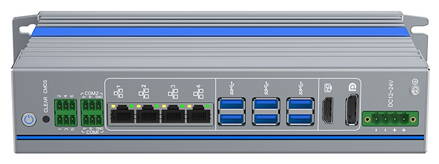 IEXP-712 průmyslový PC – 4× LAN, 2× 4K výstup