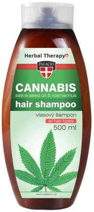Cannabis Rosmarinus vlasový šampon 500 ml
