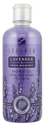 "LEGANZA" ORGANIC LAVENDER SHOWER GEL 500ml