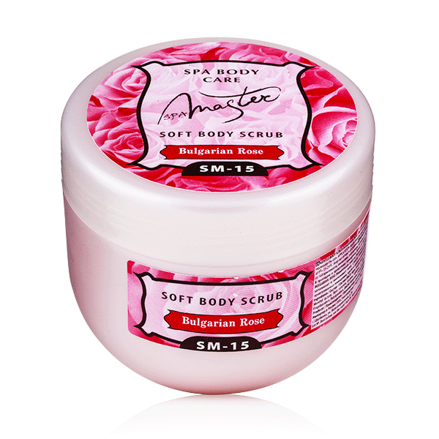 Spa Master Jemný tělový peeling s Bulharské Růže 500 ml