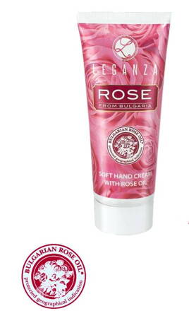 Leganza hand cream with rose oil 75 ml