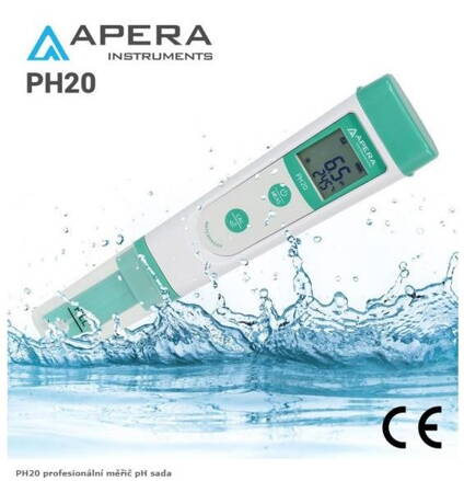 PH20 profesionální měřič pH sada