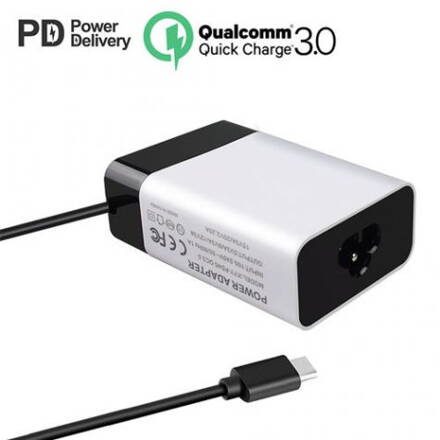 USB C PD QC3.0 AC adaptér nabíječka s konektorem typu C