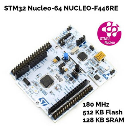NUCLEO-F446RE STM32 Nucleo-64 vývojová deska s čipem STM32F446RET6 pro Arduino
