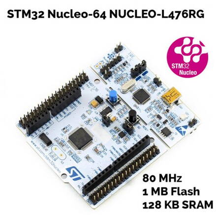 NUCLEO-L476RG STM32 Nucleo-64 vývojová deska s čipem STM32L476RG pro Arduino