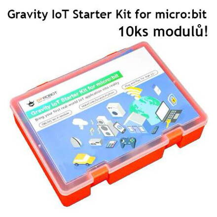 Gravity IoT začátečnická sada pro micro:bit 10ks modulů