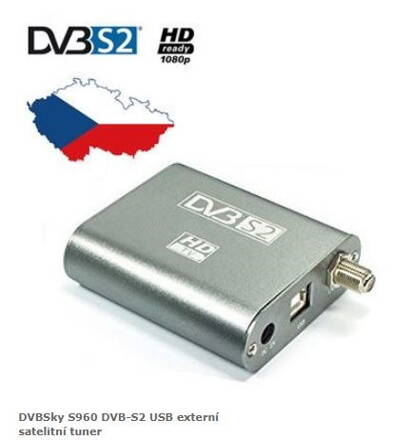 DVBSky S960 DVB-S2 USB externí satelitní tuner