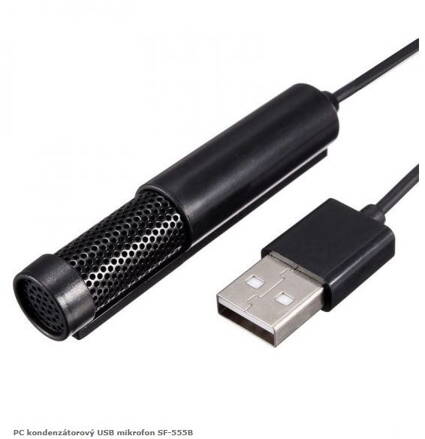 PC kondenzátorový USB mikrofon SF-555B