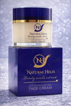 Regenerierende Gesichtscreme Naturae Helix mit Schneckenextrakt Helix Aspersa (98%), 50 ml