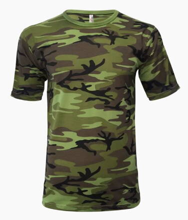 Pánské maskáčové tričko Camouflage